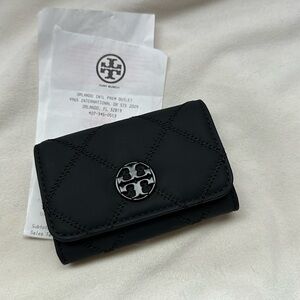 Black Tory Burch Card Case - great condition!